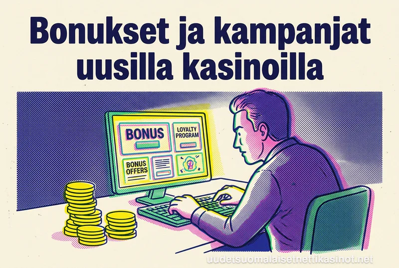 Bonukset ja kampanjat uusilla kasinoilla