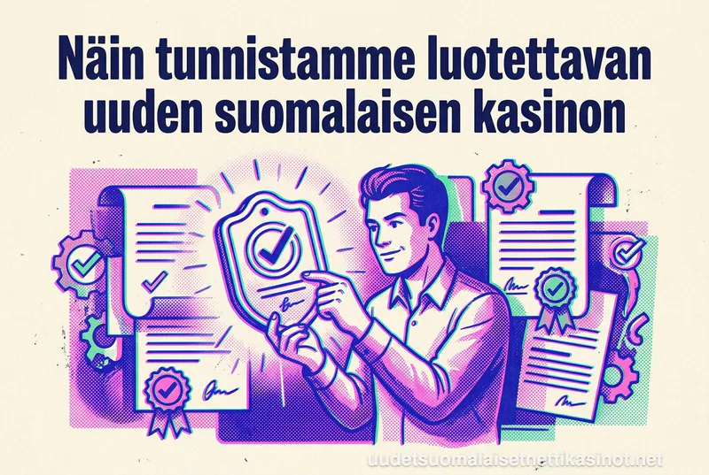 Näin tunnistamme luotettavan uuden suomalaisen kasinon